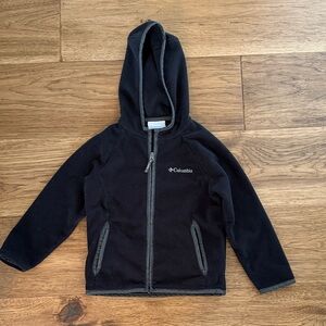 Columbia Kids' Dark Navy/Black with Gray accent Zip-Up Hoodie